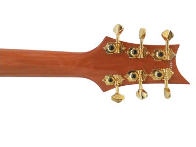 Custom Monarch Green Burst Flame Maple Top Electric Guitar - Image 3
