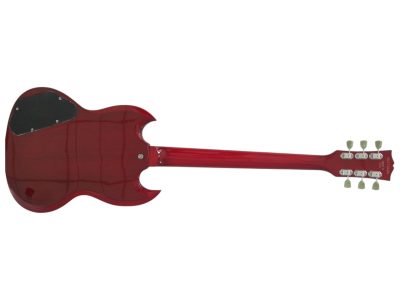 Custom Crown SG Cherry Red Angus Dual Humbucker Pickups Guitar - Image 4