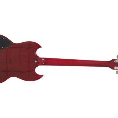 Custom Crown SG Cherry Red Angus Dual Humbucker Pickups Guitar - Image 4
