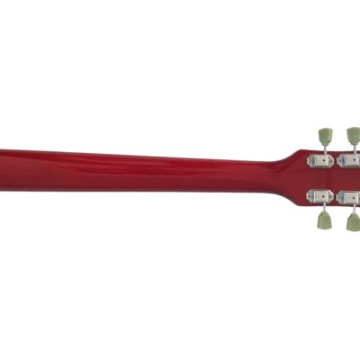 Custom Crown SG Cherry Red Angus Dual Humbucker Pickups Guitar - Image 3
