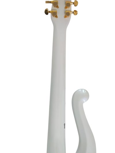 Custom Ember Prince Cloud Pearl White Electric Guitar - Image 5