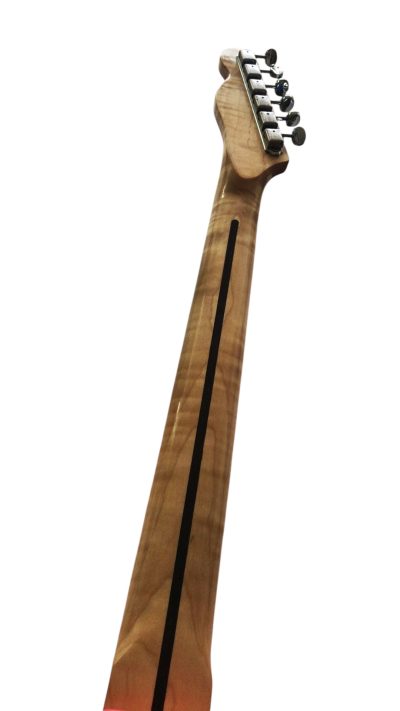 Custom Regent Pink Paisley Maple Fretboard 6 String Electric Guitar - Image 5