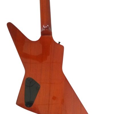Custom Garnet James Hetfield Sun Inlay 6 String Electric Guitar - Image 7