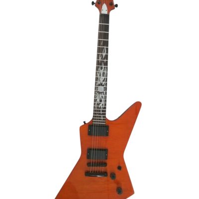 Custom Garnet James Hetfield Sun Inlay 6 String Electric Guitar - Image 3