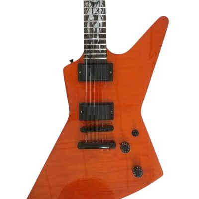 Custom Garnet James Hetfield Sun Inlay 6 String Electric Guitar