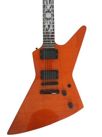 Custom Garnet James Hetfield Sun Inlay 6 String Electric Guitar
