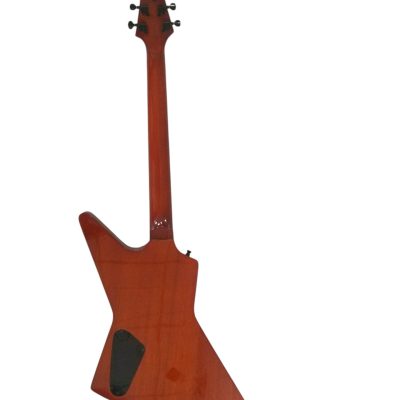 Custom Garnet James Hetfield Sun Inlay 6 String Electric Guitar - Image 4