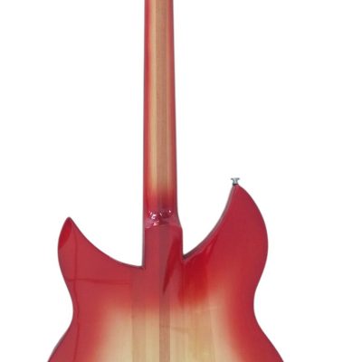 Custom Nova 325 Cherry Fireglo 6 String Fhole Neck Through Body 25.5 Inch Scale length - Image 4