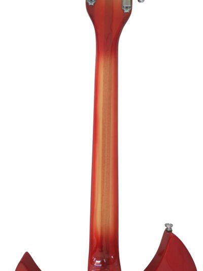 Custom Nova 325 Cherry Fireglo 6 String Fhole Neck Through Body 25.5 Inch Scale length - Image 3