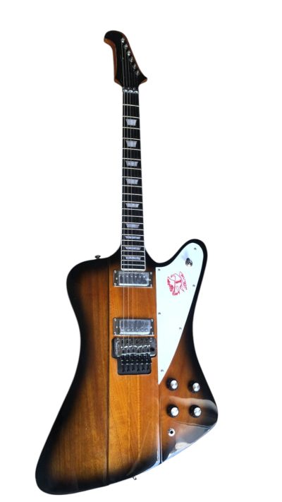 Custom Crown Firebird Platypus Vintage 6 String Tremolo Electric Guitar Mini Humbuckers - Image 8