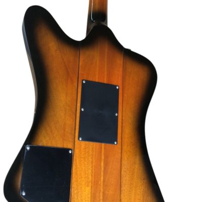 Custom Crown Firebird Platypus Vintage 6 String Tremolo Electric Guitar Mini Humbuckers - Image 5