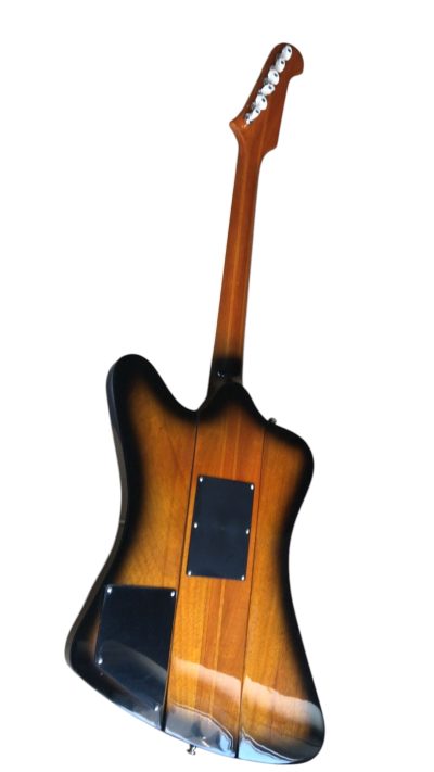 Custom Crown Firebird Platypus Vintage 6 String Tremolo Electric Guitar Mini Humbuckers - Image 4