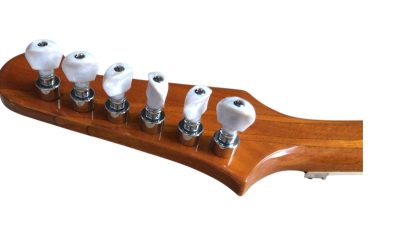 Custom Crown Firebird Platypus Vintage 6 String Tremolo Electric Guitar Mini Humbuckers - Image 3