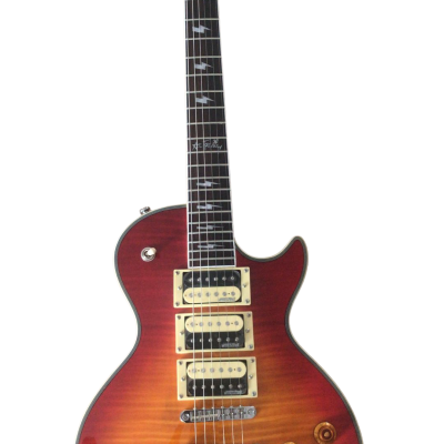 Custom Crown Ace Frehley Kiss Heritage Cherry Sunburst Electric Guitar - Image 4