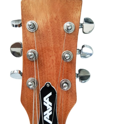 Custom Crown AVA ES333 Tom DeLonge Alpine White Fhole Semi Hollow Jazz Electric Guitar - Image 3