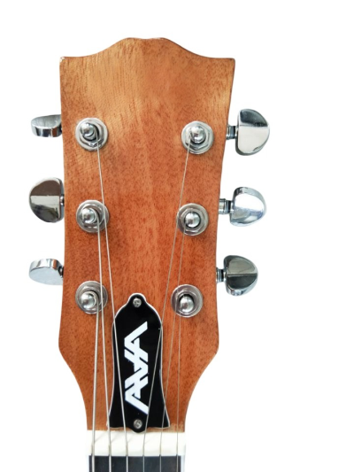 Custom Crown AVA ES333 Tom DeLonge Alpine White Fhole Semi Hollow Jazz Electric Guitar - Image 3