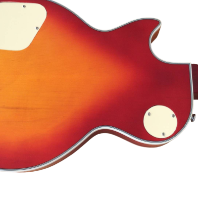Custom Crown Heritage Cherry Sunburst Electric Guitar 3 Pickups - Image 6