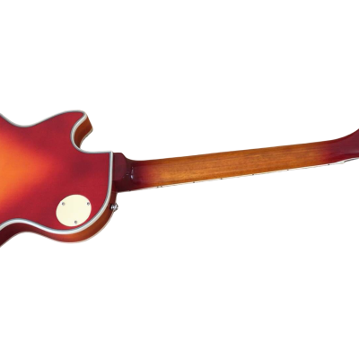 Custom Crown Heritage Cherry Sunburst Electric Guitar 3 Pickups - Image 5