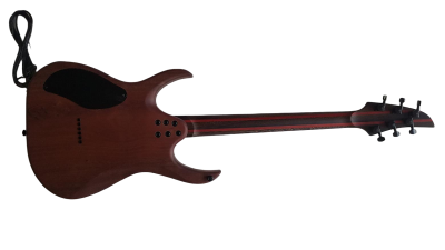 Custom Onyx Duvell Supernova Blue 6 String Guitar - Image 8