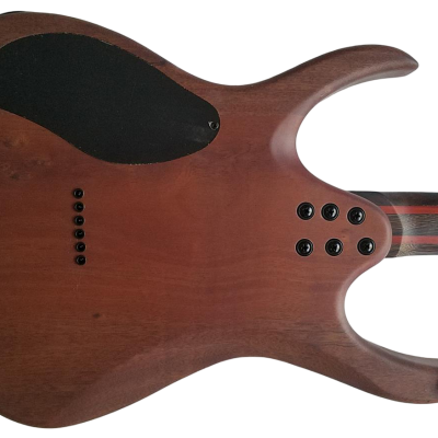 Custom Onyx Duvell Supernova Blue 6 String Guitar - Image 4