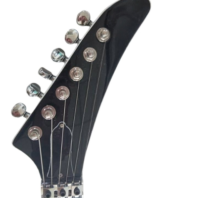 Custom Crown Matthias Jabs White Tremolo Korina Electric Guitar Scorpions - Image 3