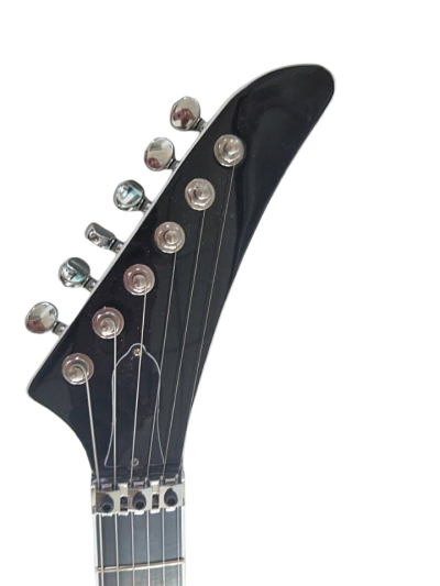 Custom Crown Matthias Jabs White Tremolo Korina Electric Guitar Scorpions - Image 3