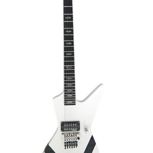 Alternative view of Custom Crown Matthias Jabs White Tremolo Korina Electric Guitar Scorpions