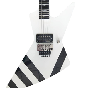 Custom Crown Matthias Jabs White Tremolo Korina Electric Guitar Scorpions