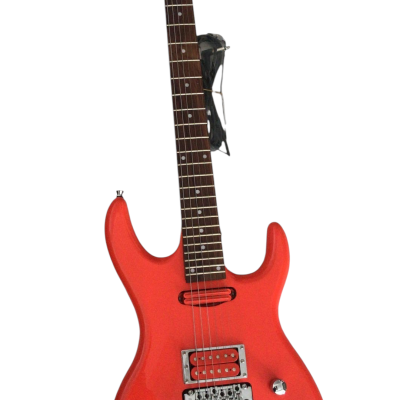Custom Axis Joe JS2410 Muscle Car Orange Tremolo Guitar - Image 6