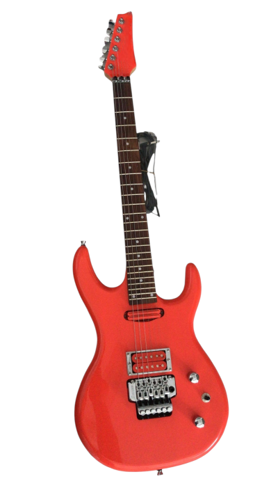 Custom Axis Joe JS2410 Muscle Car Orange Tremolo Guitar - Image 6