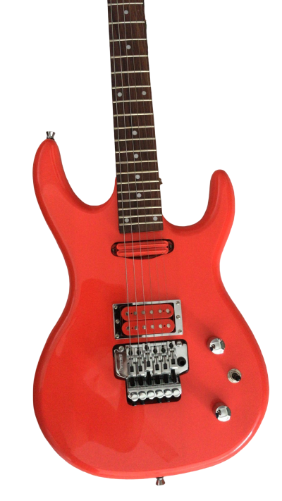 Custom Axis Joe JS2410 Muscle Car Orange Tremolo Guitar