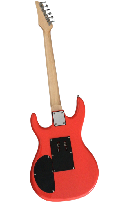 Custom Axis Joe JS2410 Muscle Car Orange Tremolo Guitar - Image 4