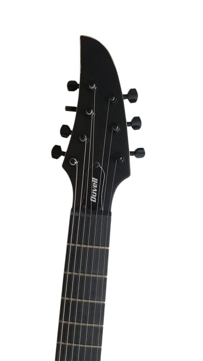 Custom Onyx Duvell Elite Purple Blue 7 String Electric Guitar - Image 4