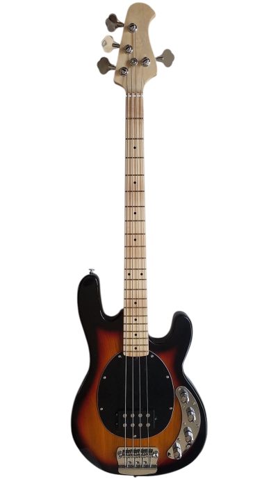 Custom Aether Sting Vintage Sunburst Ray4 String Bass - Image 10