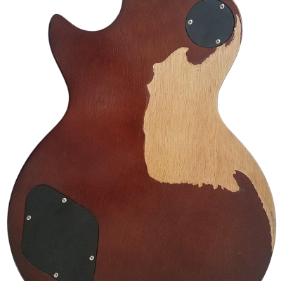 Custom Crown Murphy Lab Aged Heritage Zeppelin Tiger Maple Top Guitar - Image 7