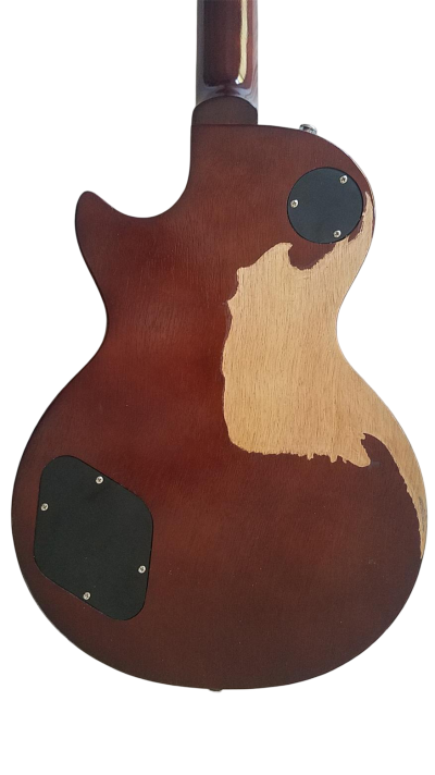 Custom Crown Murphy Lab Aged Heritage Zeppelin Tiger Maple Top Guitar - Image 7