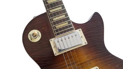 Custom Crown Murphy Lab Aged Heritage Zeppelin Tiger Maple Top Guitar - Image 3