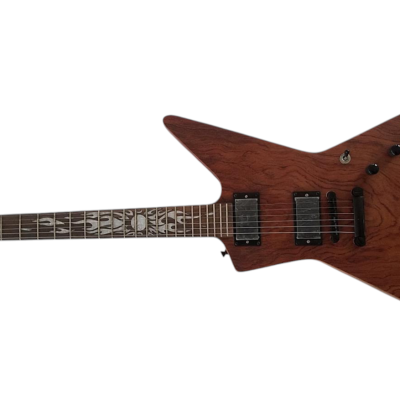 Custom Garnet James Hetfield Natural 6 String Electric Guitar - Image 4