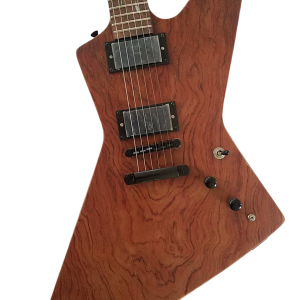Custom Garnet James Hetfield Natural 6 String Electric Guitar