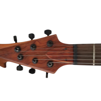 Custom Garnet James Hetfield Natural 6 String Electric Guitar - Image 3