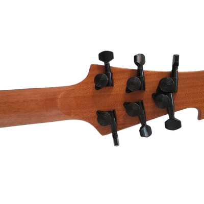 Custom Garnet James Hetfield Natural 6 String Electric Guitar - Image 6