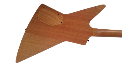Custom Garnet James Hetfield Natural 6 String Electric Guitar - Image 5