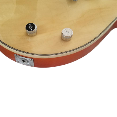 Custom Sovereign Malcolm Young G6131MYF Maple Wood Jet Electric Guitar - Image 9