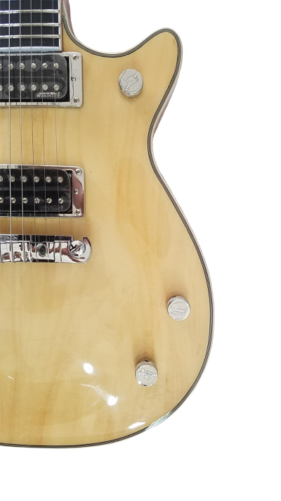 Custom Sovereign Malcolm Young G6131MYF Maple Wood Jet Electric Guitar - Image 4