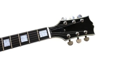 Custom Crown Adam Jones Silverburst 3 Pickups Electric Guitar Tear Drop - Image 3