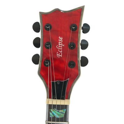 Custom Obsidian Deluxe EC1000 Electric Guitar See Thru Black Cherry - Image 6