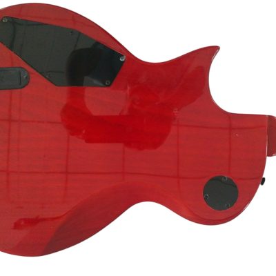Custom Obsidian Deluxe EC1000 Electric Guitar See Thru Black Cherry - Image 5