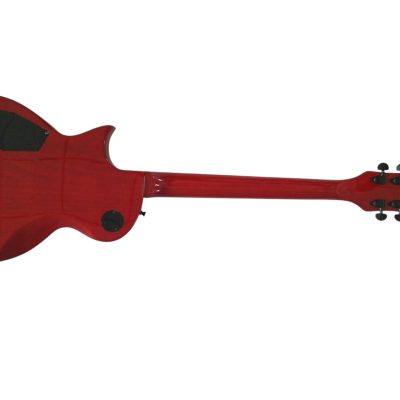 Custom Obsidian Deluxe EC1000 Electric Guitar See Thru Black Cherry - Image 4