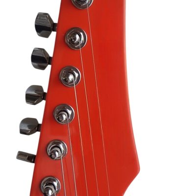 Custom Axis Satriani JS2410 Muscle Car Orange Tremolo Guitar - Image 8