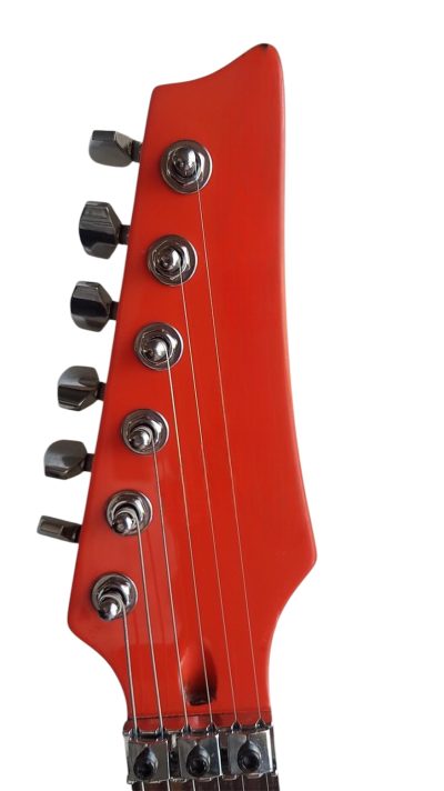 Custom Axis Satriani JS2410 Muscle Car Orange Tremolo Guitar - Image 8
